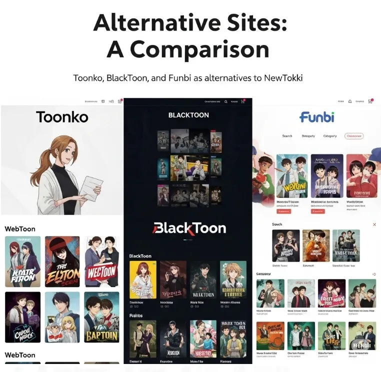 뉴토끼 대체 사이트 비교 이미지 뉴토끼 대체 사이트 비교 이미지
