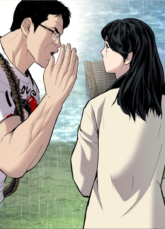 김부장 30회차에서 김부장이 민지와 재회하는 감동적인 장면. 김부장 30회차에서 김부장이 민지와 재회하는 감동적인 장면.